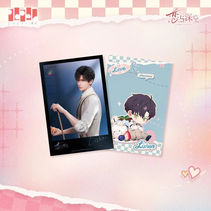 Love and Deepspace Whisper by the Heart Series Postcard Set