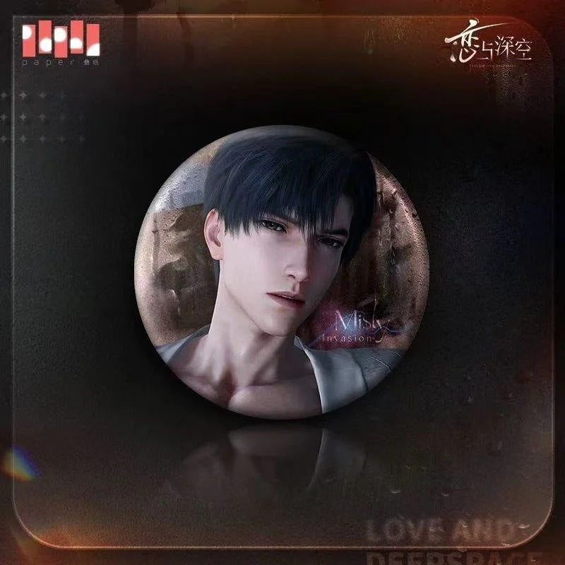 Love and Deepspace Translucent Possession Series Tin Badge