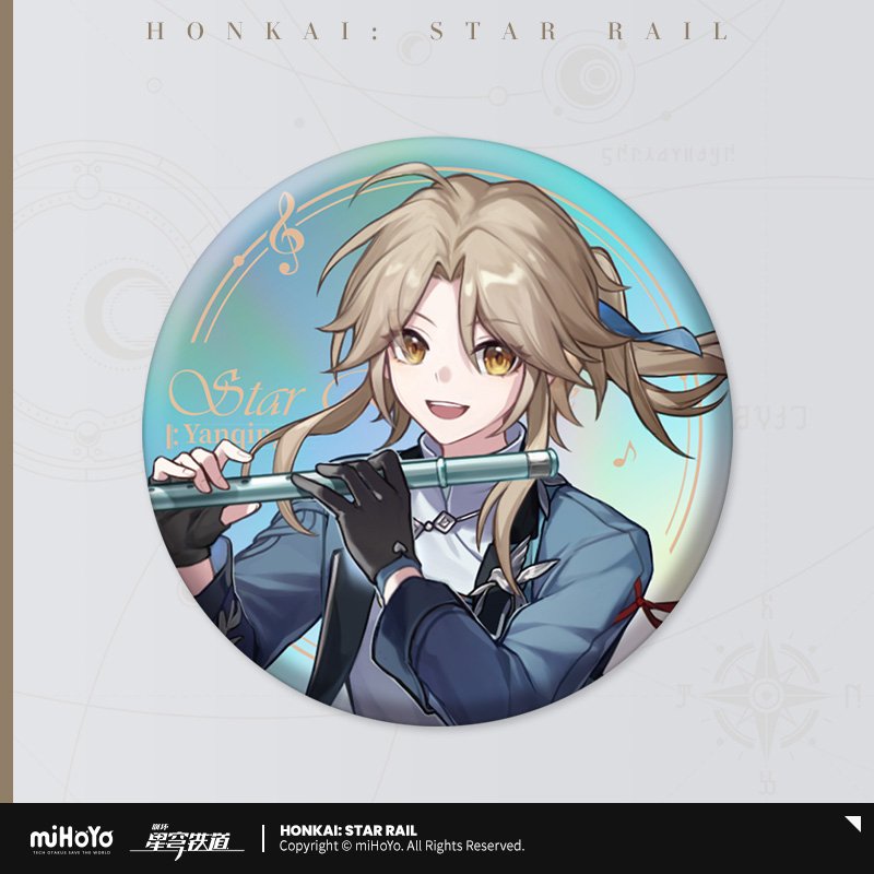 Honkai: Star Rail 2024 Star Rail Live Serie Metall-Abzeichen