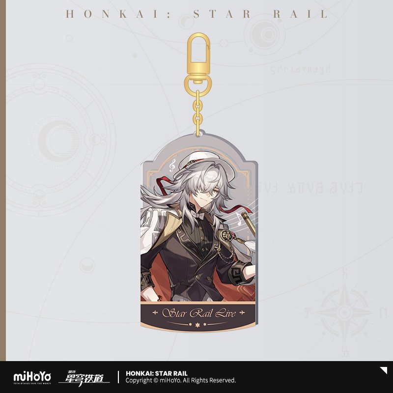 Honkai: Star Rail 2025 Star Rail Live Series Acrylic Keychain