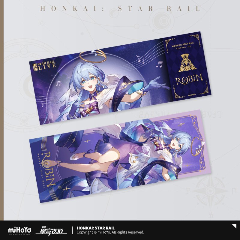 Honkai: Star Rail 2024 Star Rail LIVE Series Laser Ticket