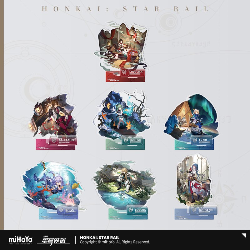 Honkai: Star Rail Official Art Serie Acryl-Aufsteller: The Abundance