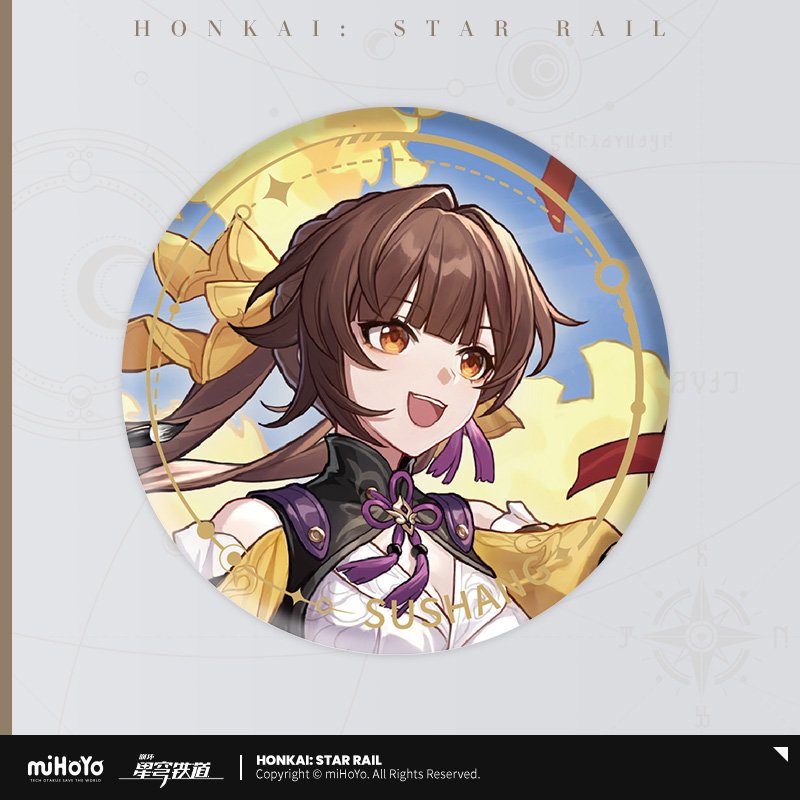 Honkai: Star Rail Official Art Serie Metall-Abzeichen: The Hunt