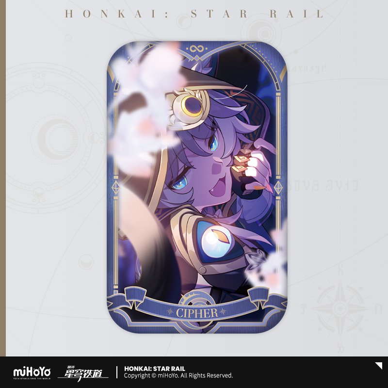 Honkai: Star Rail Amphoreus Saga of Heroes Serie Abzeichen(rechteckig)