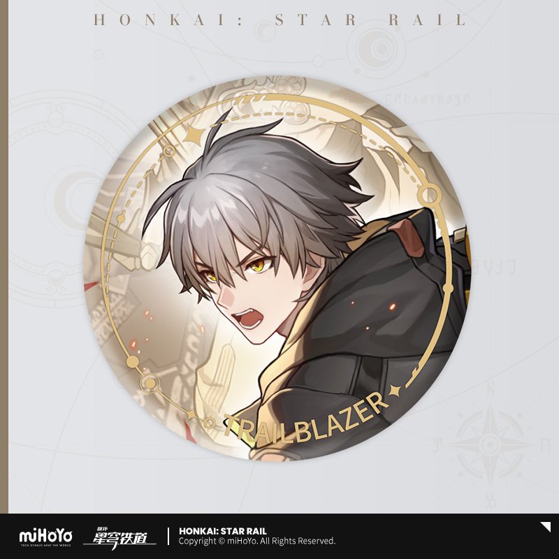 Honkai: Star Rail Official Art Serie Metall-Abzeichen: The Preservation