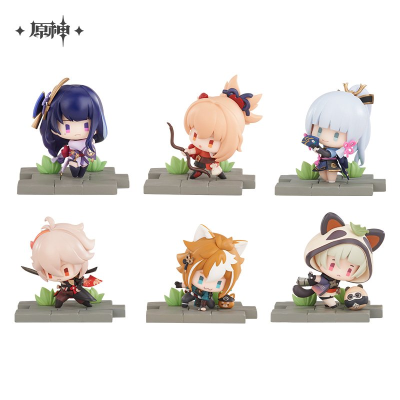 Genshin Impact &quot;Battle Stance&quot; Character Blindbox Figurine: Inazuma Series