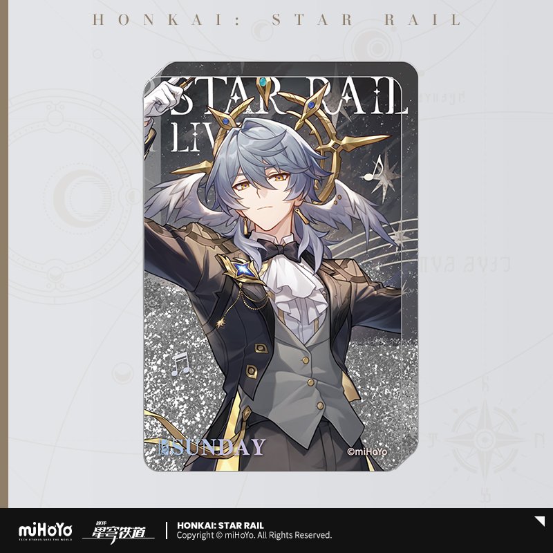 Honkai: Star Rail 2025 Star Rail Live Serie Acryl Treibsand Display Block