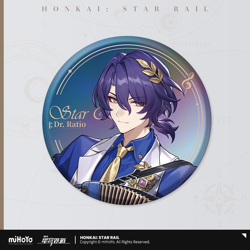 Honkai: Star Rail 2025 Star Rail Live Series Metal Pin