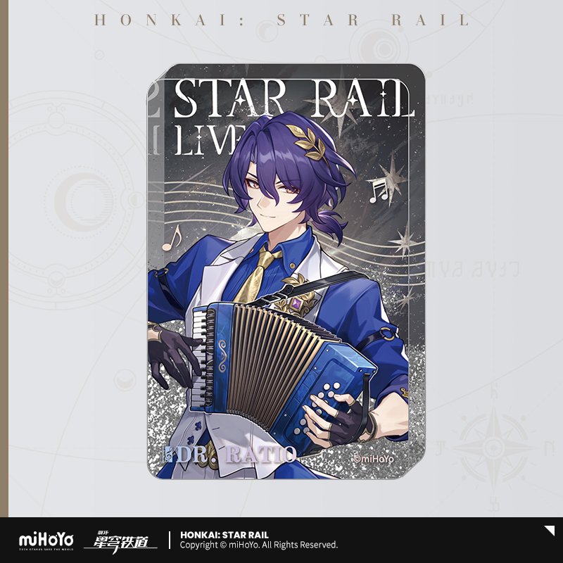 Honkai: Star Rail 2025 Star Rail Live Serie Acryl Treibsand Display Block