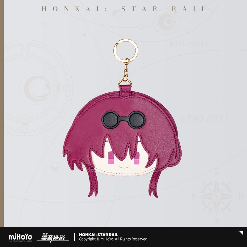 Honkai: Star Rail Chibi Plush Serie Kartenetui aus PU-Leder