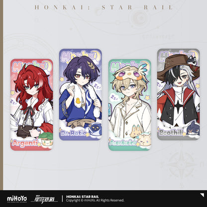 Honkai: Star Rail Boy’s Dormitory Series Chibi Square Pin