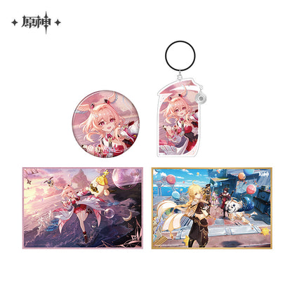 Genshin Impact Themed Series Badge Augured Homecoming