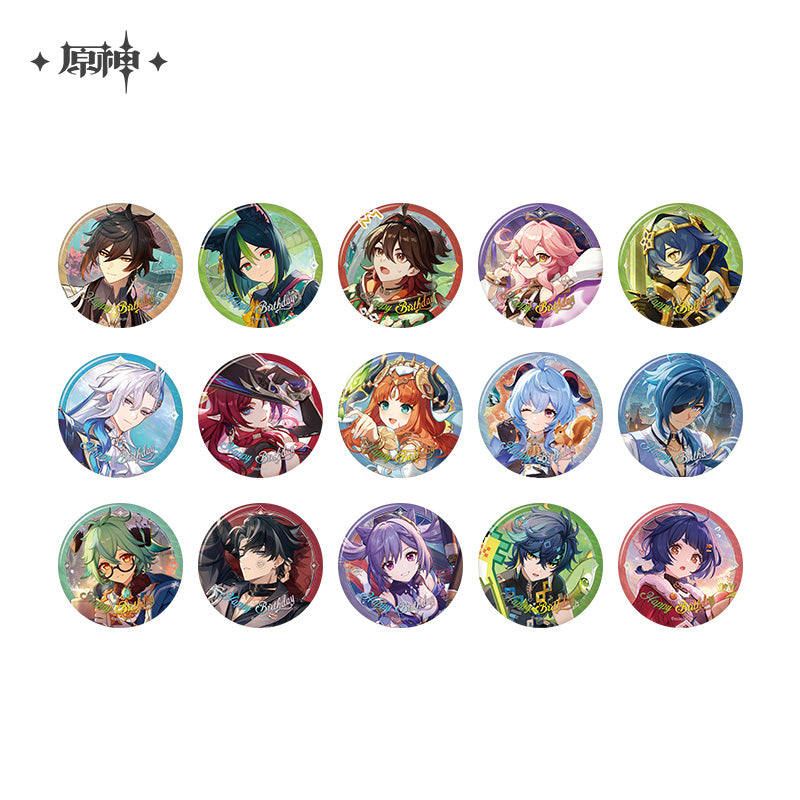 Genshin Impact Day of Destiny Series Character Badge